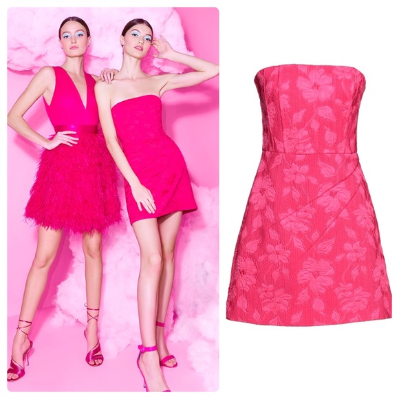 ALICE + OLIVIA Perla Strapless Dress - Picture 1 of 15